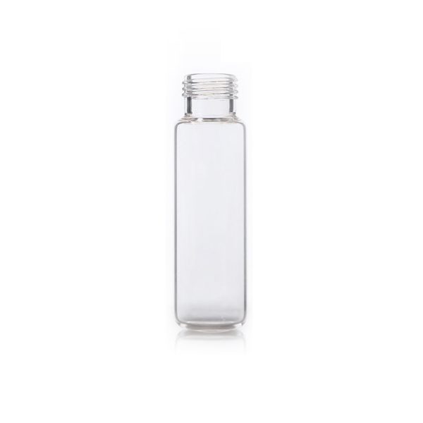 20 ml Clear Precision Screw Headspace Vial, Round Bottom, 22.5 × 75.5 mm, 100/pk